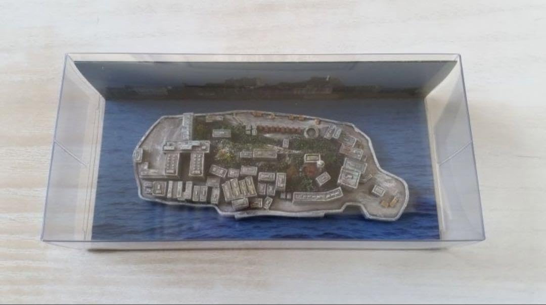 世界文化遺産 軍艦島 ジオラマ 1/4000 モデル スケール 端島 Amazon.co.jp: 世界文化遺産軍艦島 ジオラマ4000 1スケール